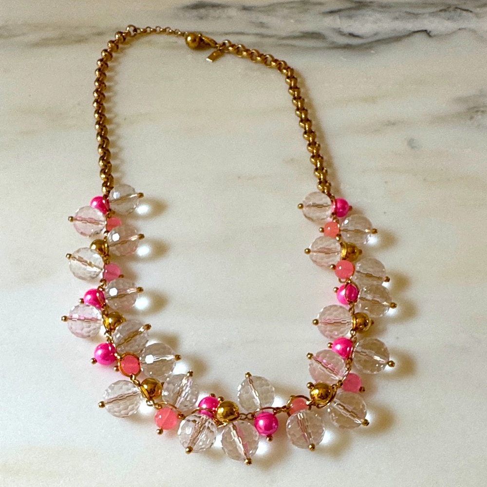 Kate Spade gumdrops statement necklace